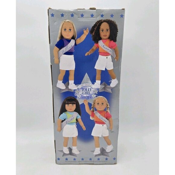 2004 TOLLYTOTS 18 Inch Tolly Girl Doll TRISHA New Style 80103 Secured In Box N - Picture 11 of 13